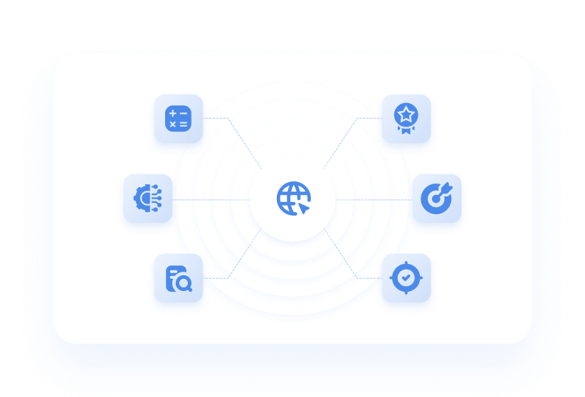 Domain appraisal service benefits illustration showing domain value assessment